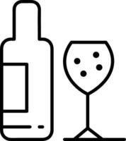 Bottle drink icon symbol image. Illustration of the drink water bottle glass design image vector