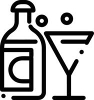 Bottle drink icon symbol image. Illustration of the drink water bottle glass design image vector