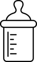 Bottle drink icon symbol image. Illustration of the drink water bottle glass design image vector