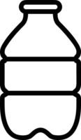 Bottle drink icon symbol image. Illustration of the drink water bottle glass design image vector