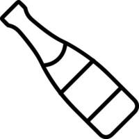 Bottle drink icon symbol image. Illustration of the drink water bottle glass design image vector