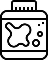 Bottle drink icon symbol image. Illustration of the drink water bottle glass design image vector
