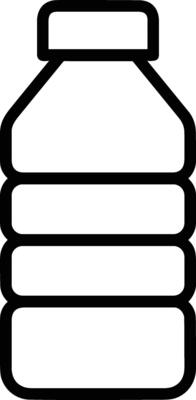 Bottle drink icon symbol image. Illustration of the drink water bottle glass design image