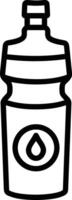 Bottle drink icon symbol image. Illustration of the drink water bottle glass design image vector