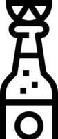 Bottle drink icon symbol image. Illustration of the drink water bottle glass design image vector