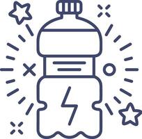 Bottle drink icon symbol image. Illustration of the drink water bottle glass design image vector