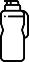 Bottle drink icon symbol image. Illustration of the drink water bottle glass design image vector