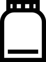 Bottle drink icon symbol image. Illustration of the drink water bottle glass design image vector