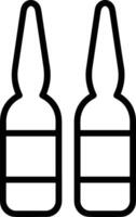 Bottle drink icon symbol image. Illustration of the drink water bottle glass design image vector