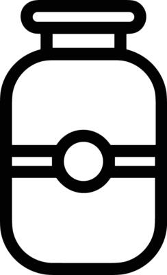 Bottle drink icon symbol image. Illustration of the drink water bottle glass design image