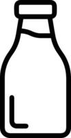 Bottle drink icon symbol image. Illustration of the drink water bottle glass design image vector