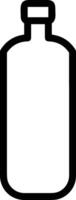 Bottle drink icon symbol image. Illustration of the drink water bottle glass design image vector