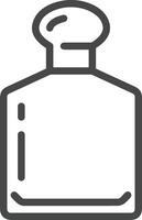 Bottle drink icon symbol image. Illustration of the drink water bottle glass design image vector