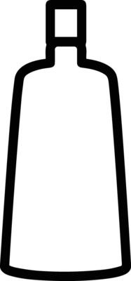 Bottle drink icon symbol image. Illustration of the drink water bottle glass design image