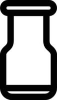 Bottle drink icon symbol image. Illustration of the drink water bottle glass design image vector