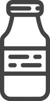 Bottle drink icon symbol image. Illustration of the drink water bottle glass design image vector