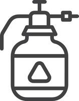 Bottle drink icon symbol image. Illustration of the drink water bottle glass design image vector