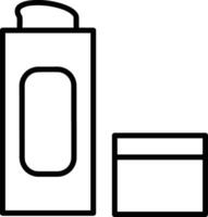 Bottle drink icon symbol image. Illustration of the drink water bottle glass design image vector