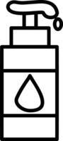 Bottle drink icon symbol image. Illustration of the drink water bottle glass design image vector