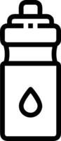 Bottle drink icon symbol image. Illustration of the drink water bottle glass design image vector