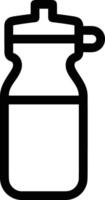 Bottle drink icon symbol image. Illustration of the drink water bottle glass design image vector