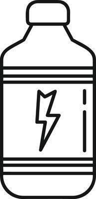 Bottle drink icon symbol image. Illustration of the drink water bottle glass design image