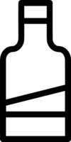 Bottle drink icon symbol image. Illustration of the drink water bottle glass design image vector