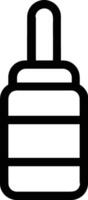 Bottle drink icon symbol image. Illustration of the drink water bottle glass design image vector