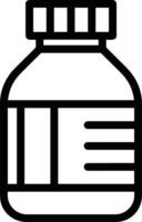 Bottle drink icon symbol image. Illustration of the drink water bottle glass design image vector