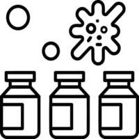 Bottle drink icon symbol image. Illustration of the drink water bottle glass design image vector