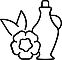 Bottle drink icon symbol image. Illustration of the drink water bottle glass design image vector