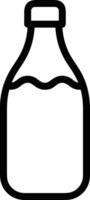 Bottle drink icon symbol image. Illustration of the drink water bottle glass design image vector