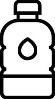 Bottle drink icon symbol image. Illustration of the drink water bottle glass design image vector