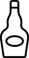 Bottle drink icon symbol image. Illustration of the drink water bottle glass design image vector