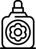 Bottle drink icon symbol image. Illustration of the drink water bottle glass design image vector