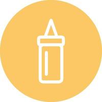 Bottle drink icon symbol image. Illustration of the drink water bottle glass design image vector