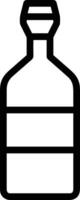 Bottle drink icon symbol image. Illustration of the drink water bottle glass design image vector