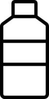 Bottle drink icon symbol image. Illustration of the drink water bottle glass design image vector