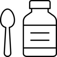 Bottle drink icon symbol image. Illustration of the drink water bottle glass design image vector