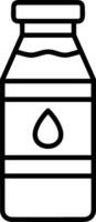 Bottle drink icon symbol image. Illustration of the drink water bottle glass design image vector