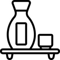 Bottle drink icon symbol image. Illustration of the drink water bottle glass design image vector
