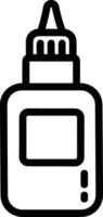 Bottle drink icon symbol image. Illustration of the drink water bottle glass design image vector