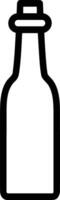 Bottle drink icon symbol image. Illustration of the drink water bottle glass design image vector