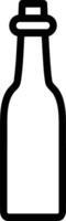 Bottle drink icon symbol image. Illustration of the drink water bottle glass design image vector