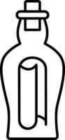 Bottle drink icon symbol image. Illustration of the drink water bottle glass design image vector