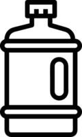 Bottle drink icon symbol image. Illustration of the drink water bottle glass design image vector