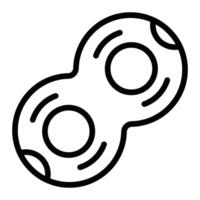 Float Line Icon Design vector