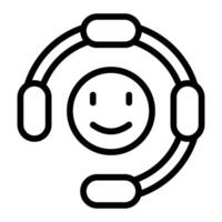 Help Line Icon Design vector