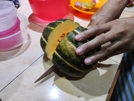 preparing food for breaking the fast photo