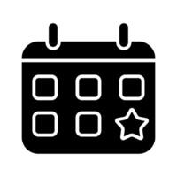 Event planning set icon. Calendar, date, schedule, special occasion, important day, celebration, reminder, appointment, holiday, milestone, anniversary, booking. vector